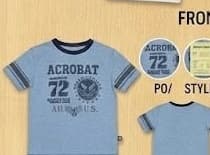 Boys Acrobat 72 Vintage Athletic T-Shirt